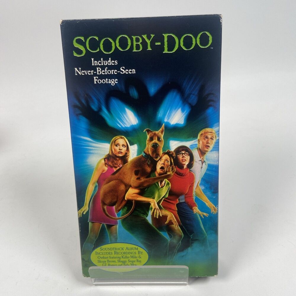 SCOOBY-DOO Movie VHS Tape Warner Brothers